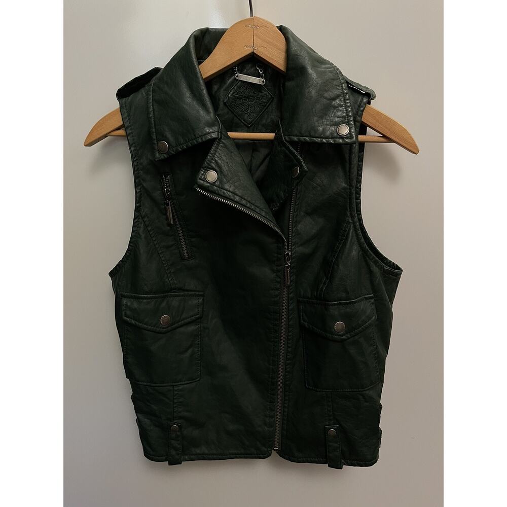 Joujou Green Vest Size L
